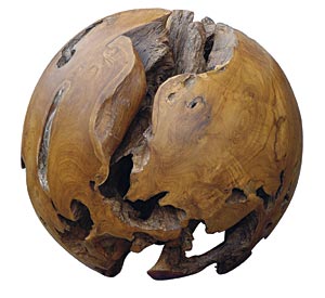 teak ball